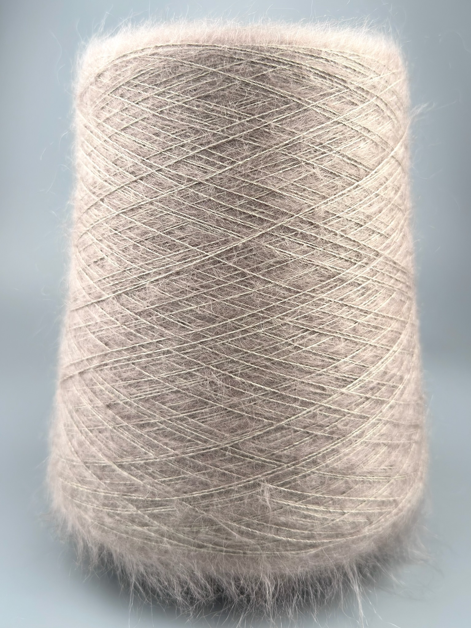 Royal Kid Silk Nm 9000 – Fil en Super Kid Mohair et soie col. Taupe clair. | Zimpfer Wolle Selezione photo 2